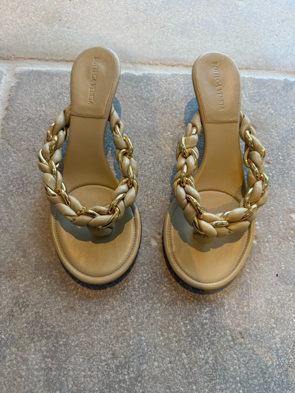 Bottega Veneta dot sandals 38.5